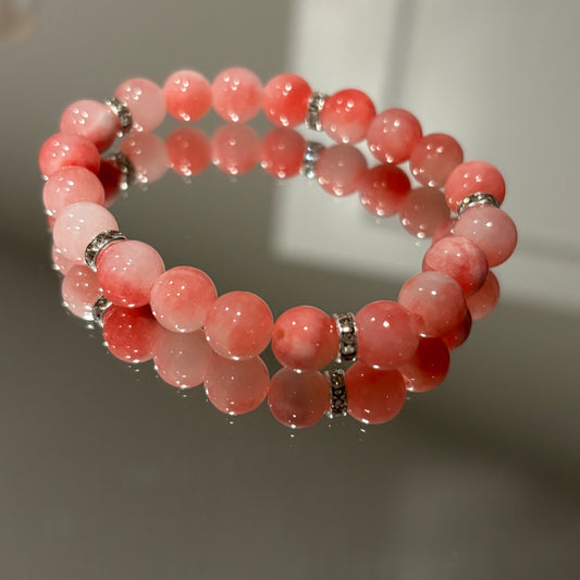 Pink Bead Bracelet